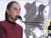 Justicia social con obras, pensiones y educación se hace en Puebla: Sheinbaum