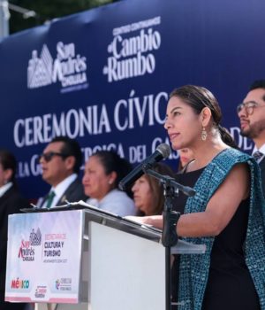 Saldo blanco por fiestas patrias en el municipio de San Andrés Cholula
