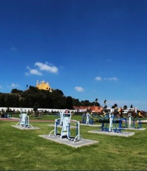 San Andrés Cholula realiza mejoras de mantenimiento en el Parque Intermunicipal