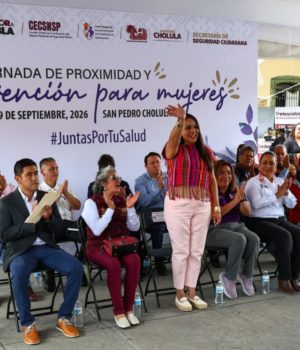 En días arrancará segunda etapa de rehabilitación de la Carretera Estatal a Coronango: Tonantzin Fernández
