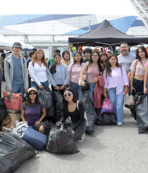 A lo largo de los años se han recolectado más de 45 toneladas de materiales reciclables