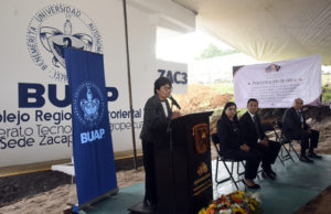 Inaugura Rectora Lilia Cedillo nuevo edificio en el Bachillerato Tecnológico Agropecuario BUAP de Zacapoaxtla