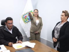 Asume Olga Arellano la Dirección de Archivos del Congreso local; PRI acusa nepotismo
