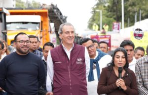 Arranca Pepe Chedraui rehabilitación vial en San Francisco Totimehuacan