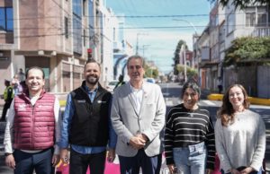 Entrega Pepe Chedraui rehabilitación vial de avenida 16 de Septiembre