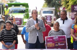 Encabeza Pepe Chedraui trabajos de rehabilitación vial en San Baltazar Campeche