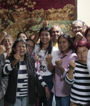 Gaby “La Bonita” Sánchez lleva la escucha ciudadana y el humanismo a la colonia Riego Norte