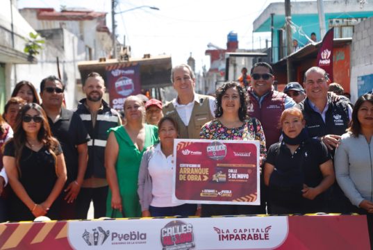 Fortalecerá Pepe Chedraui infraestructura vial en San Pablo Xochimehuacán