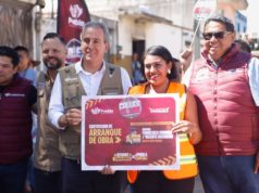 Arranca Pepe Chedraui trabajos de rehabilitación vial en la colonia Adolfo López Mateos