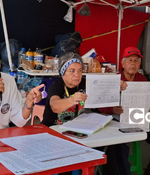 Denuncian irregularidades en consulta salarial del IMSS en Puebla