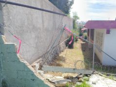 Construirán nuevo muro de contención en kínder de San Jerónimo Caleras tras colapso por lluvias