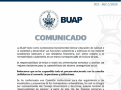 Anuncia BUAP mesas de trabajo sobre Reforma de Pensiones