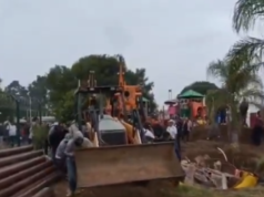 Tras enfrentamiento evitan otra vez perforación de pozo de agua en Xoxtla